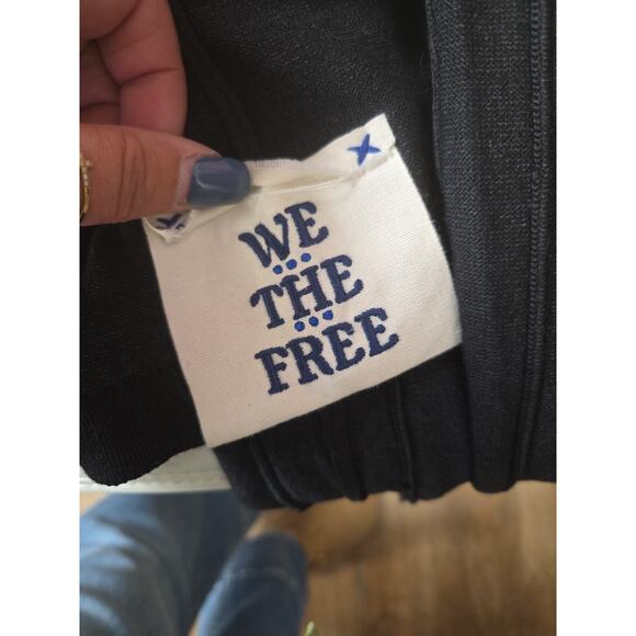 Free People We The Free Black Turtleneck XS Heirloom Collection - Picture 10 of 12